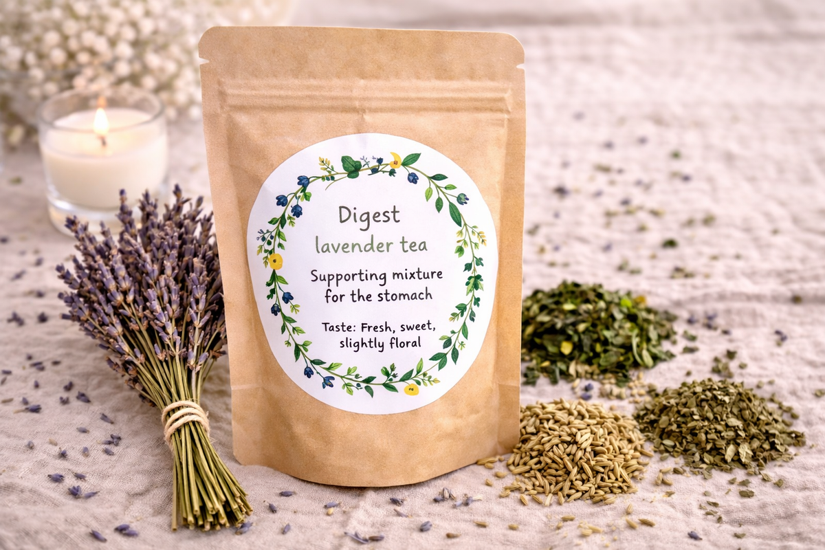 Lavender tea blends