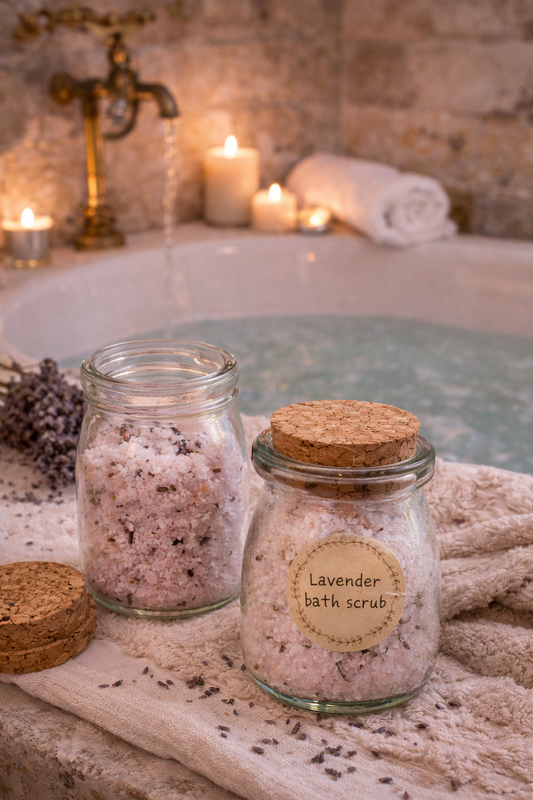 Lavender & Sea Salt Body Scrub