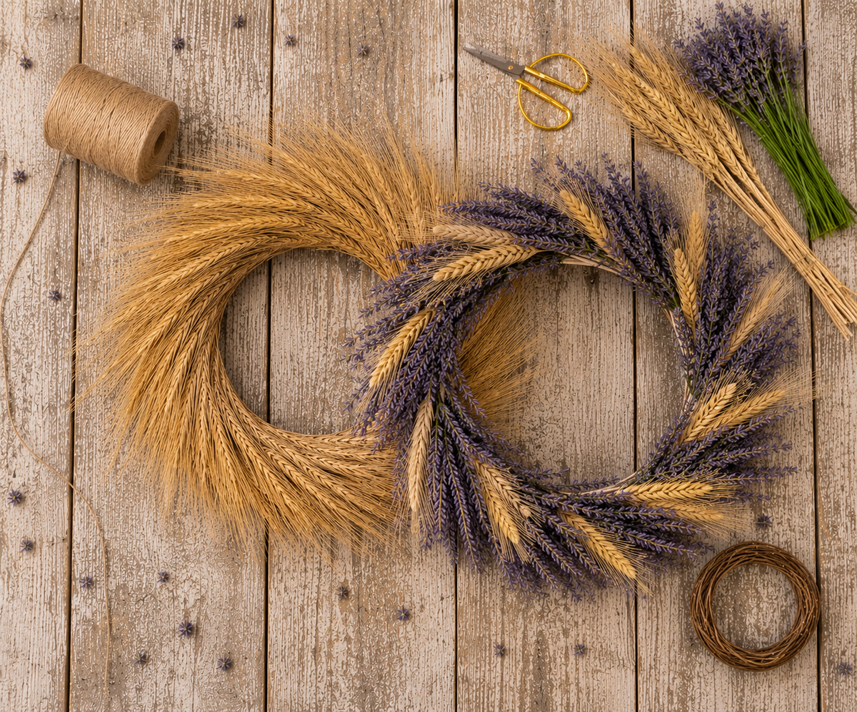 Handcrafted Lavender Wreaths