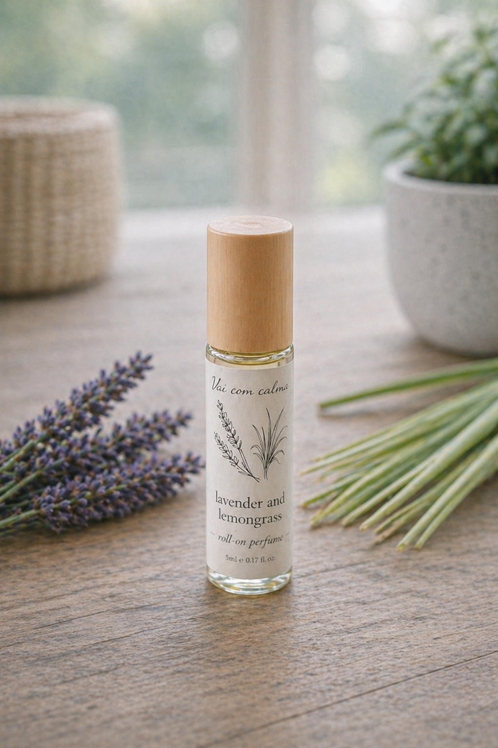 Herbal roll-on perfume collection