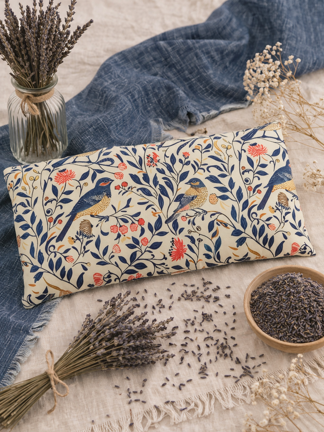 Lavender Thermal Bag & Eye Mask