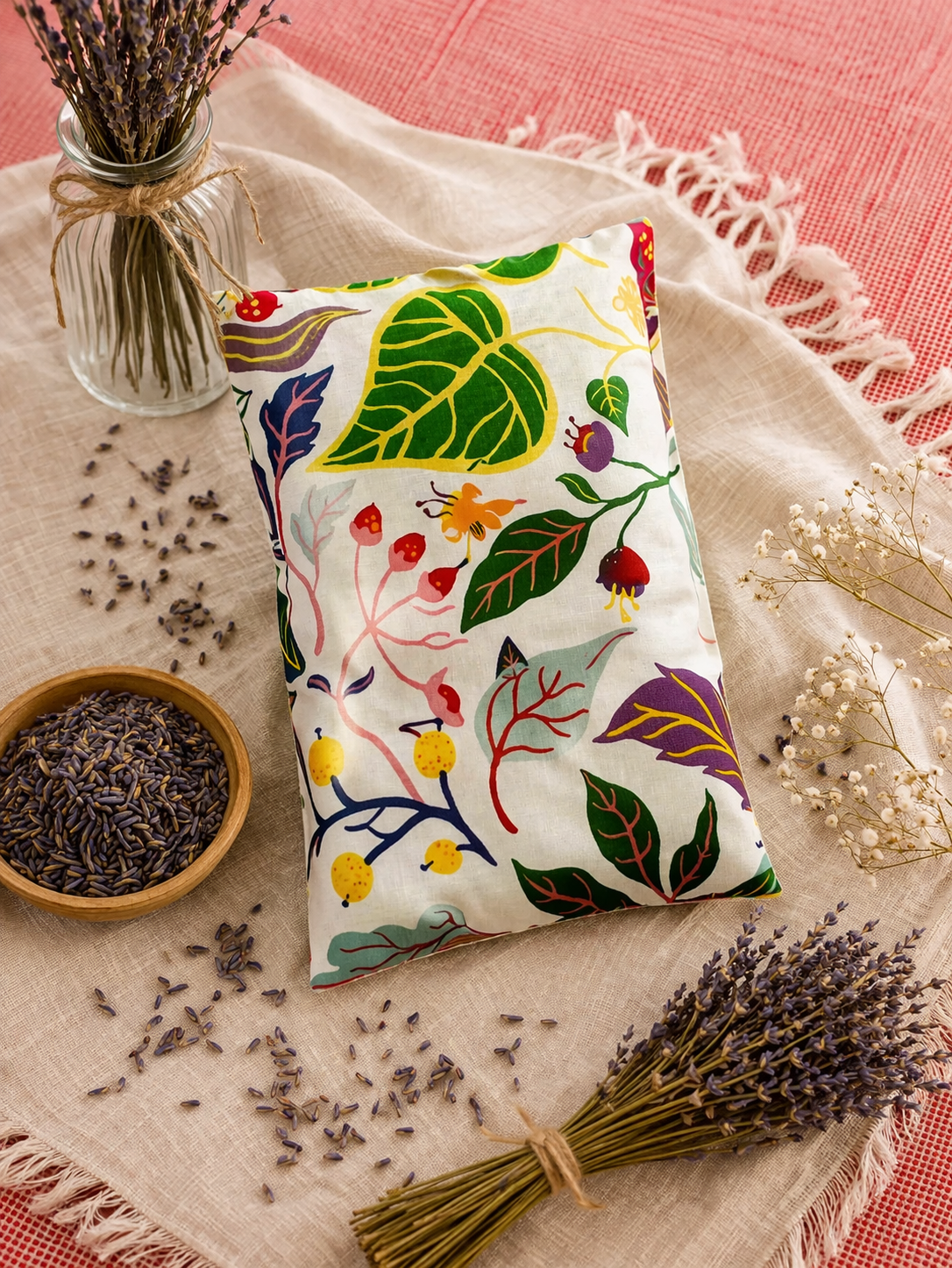 Lavender Thermal Bag & Eye Mask