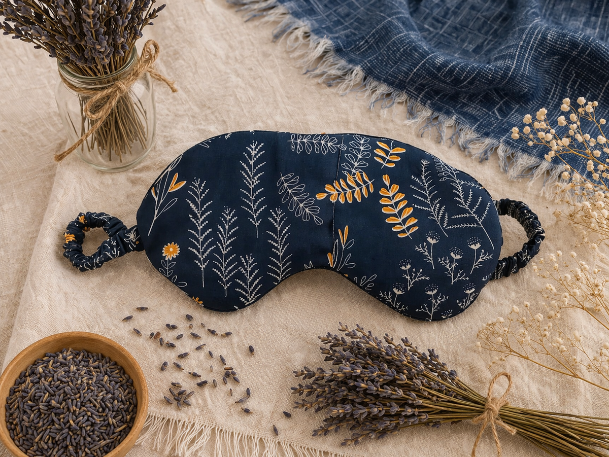 Lavender Thermal Bag & Eye Mask