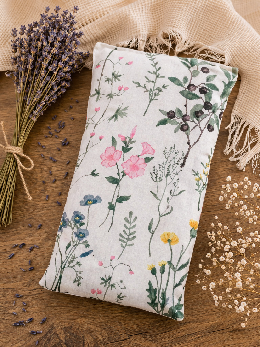 Lavender Thermal Bag & Eye Mask
