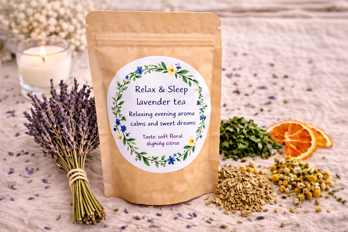 Lavender tea blends