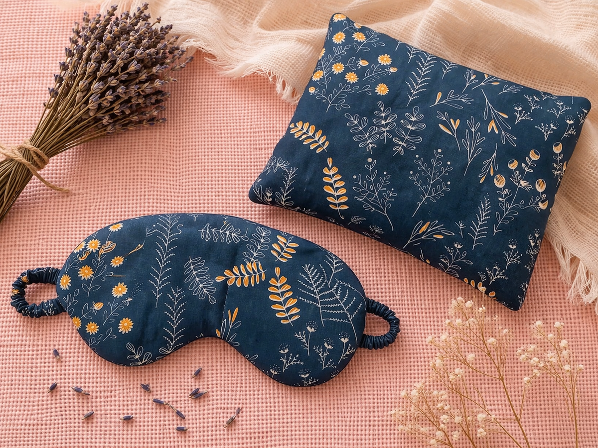 Lavender Thermal Bag & Eye Mask
