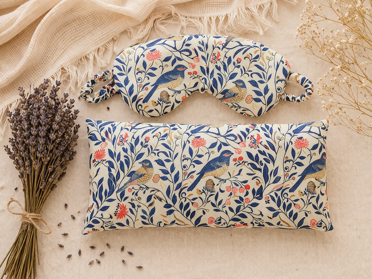 Lavender Thermal Bag & Eye Mask