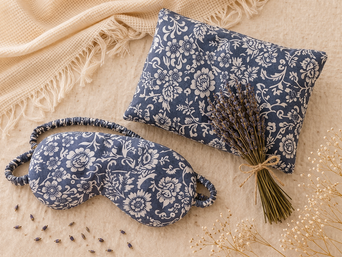Lavender Thermal Bag & Eye Mask