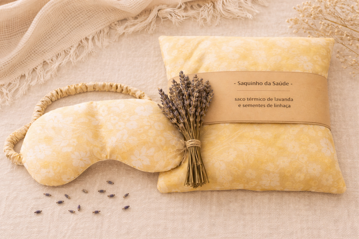 Lavender Thermal Bag & Eye Mask