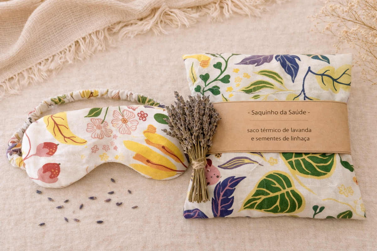 Lavender Thermal Bag & Eye Mask
