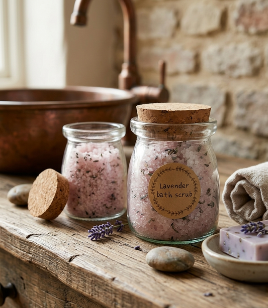 Lavender & Sea Salt Body Scrub